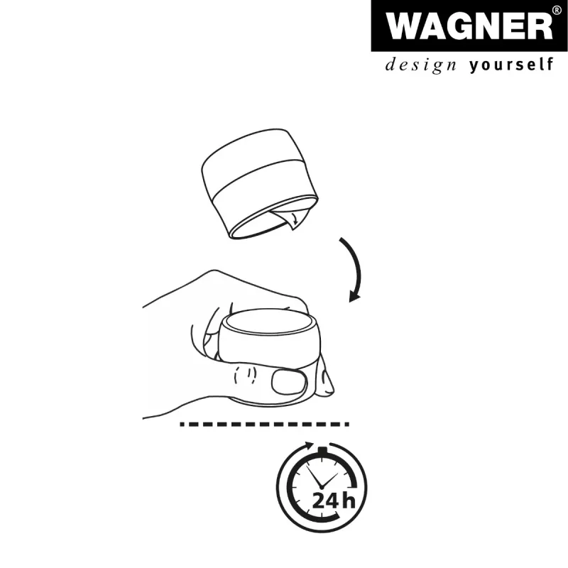Wagner EH 5225 15522511 batente de porta, plástico