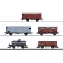 Märklin 46575 H0 BLS Ae 6/8 conjunto de 5 vagões de mercadorias