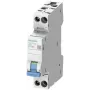 Siemens 5SY1702-2 disjuntor automático 1 polo 2A curva C com contacto auxiliar