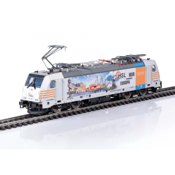 Märklin 38803 H0 locomotiva elétrica BR 186 da HSL Logistik