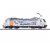 Märklin 38803 H0 locomotiva elétrica BR 186 da HSL Logistik