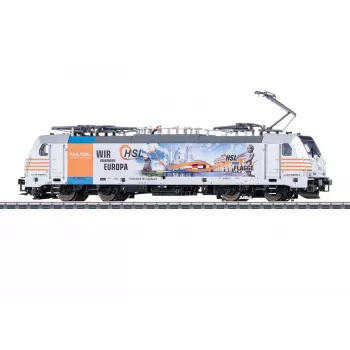 Märklin 38803 H0 locomotiva elétrica BR 186 da HSL Logistik