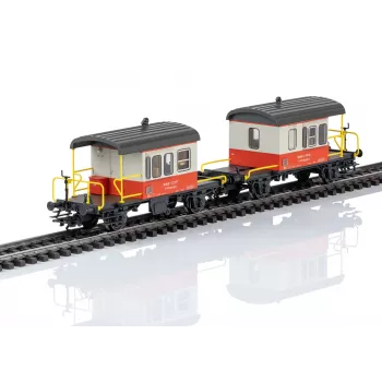 Märklin 46850 H0 SBB Sputnik conjunto de vagões de parede deslizante, 2 vagões
