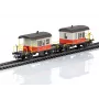 Märklin 46850 H0 SBB Sputnik conjunto de vagões de parede deslizante, 2 vagões