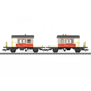 Märklin 46850 H0 SBB Sputnik conjunto de vagões de parede deslizante, 2 vagões