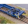Märklin 47474 Sdggmrss vagão de bolsas duplo H0 escala 1:87 azul-cobalto 393 mm