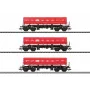 Märklin 48458 H0 conjunto de 3 vagões basculantes laterais Fas da DB Schenker Rail Polska S.A.