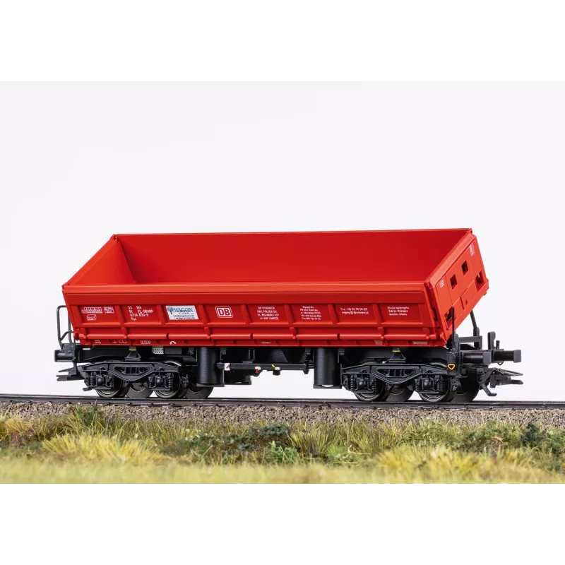 Märklin 48458 H0 conjunto de 3 vagões basculantes laterais Fas da DB Schenker Rail Polska S.A.