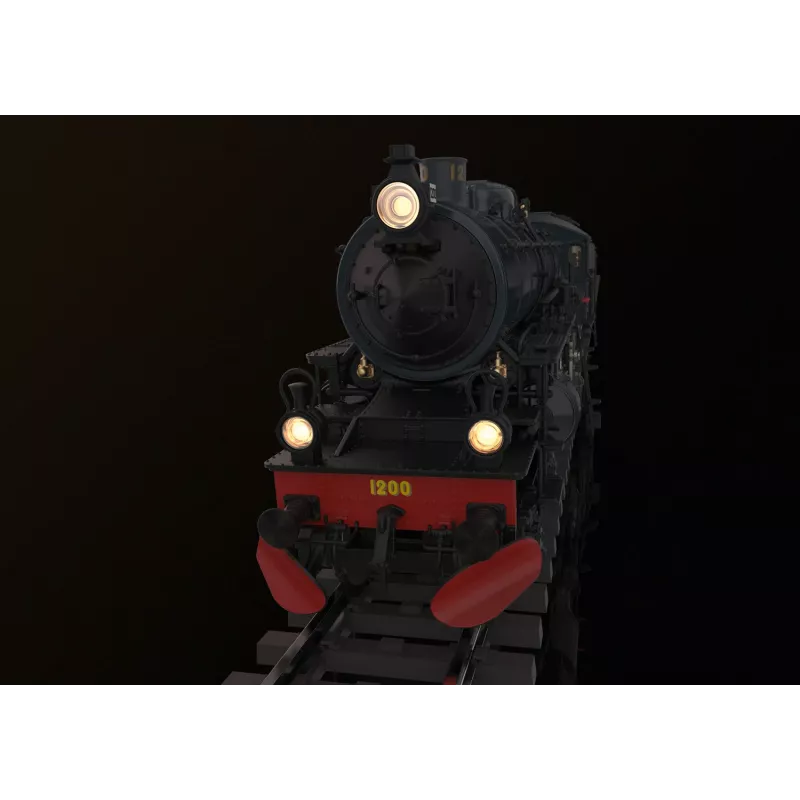 Märklin 39490 H0 locomotiva a vapor de comboio rápido Bayerische S 3/6, número de serviço 18 490, AC Digital com som e fumo