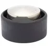 Wagner design yourself EH 5171 batente de porta, zamac com amortecedor de borracha, Ø 5 cm, níquel mate/preto 15517111