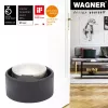 Wagner design yourself EH 5171 batente de porta, zamac com amortecedor de borracha, Ø 5 cm, níquel mate/preto 15517111