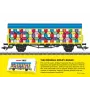Märklin 48882 HO escala K.Bay.Sts.B. Época I conjunto de vagões de mercadorias (3 vagões)