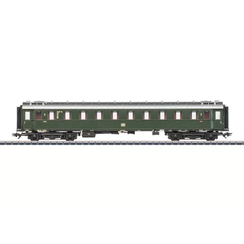 Märklin 42520 H0 carruagem de comboio rápido B4uewe, 2.ª classe, DB