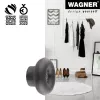 Wagner Design Yourself DOT cabide de bengaleiro GH 0202, 1 gancho, preto 17020221