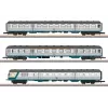 Märklin 087183 Z escala conjunto de vagões Karlsruher Kopf DB A