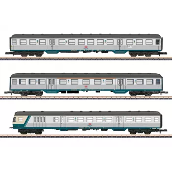 Märklin 087183 Z escala conjunto de vagões Karlsruher Kopf DB A