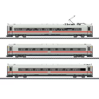 Märklin 43726 conjunto de vagões complementares para ICE 4, via H0, cinzento