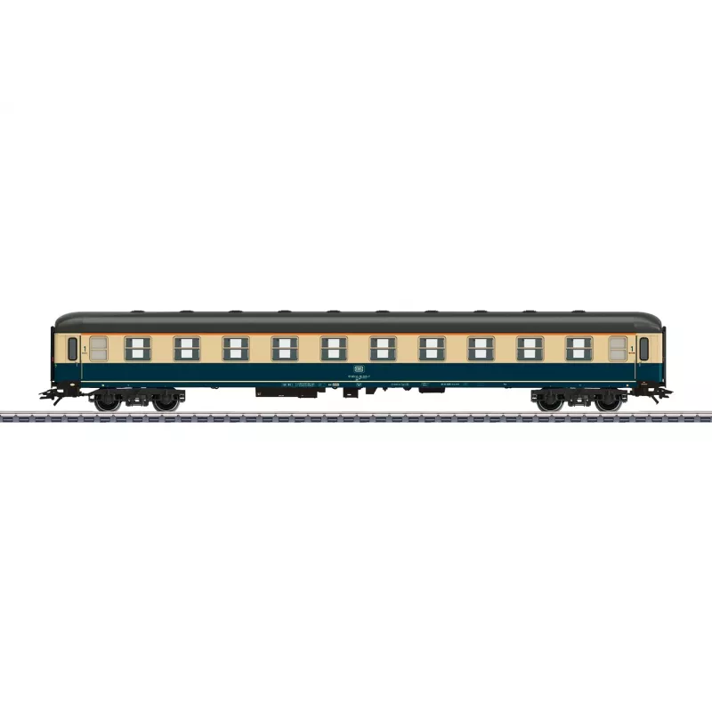 Märklin 43914 H0 carruagem de comboio rápido Am 203 da DB, 1.ª classe, época IV