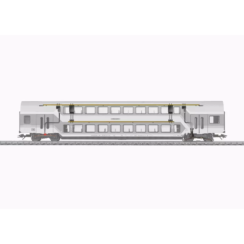 Märklin 73141 iluminação interior LED para carruagens HO, branco quente, cinzento