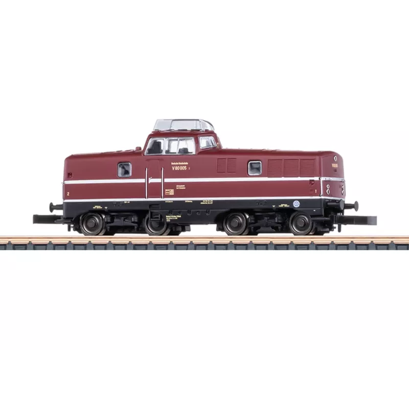 Märklin 088802 escala Z locomotiva diesel V 80 DB época III