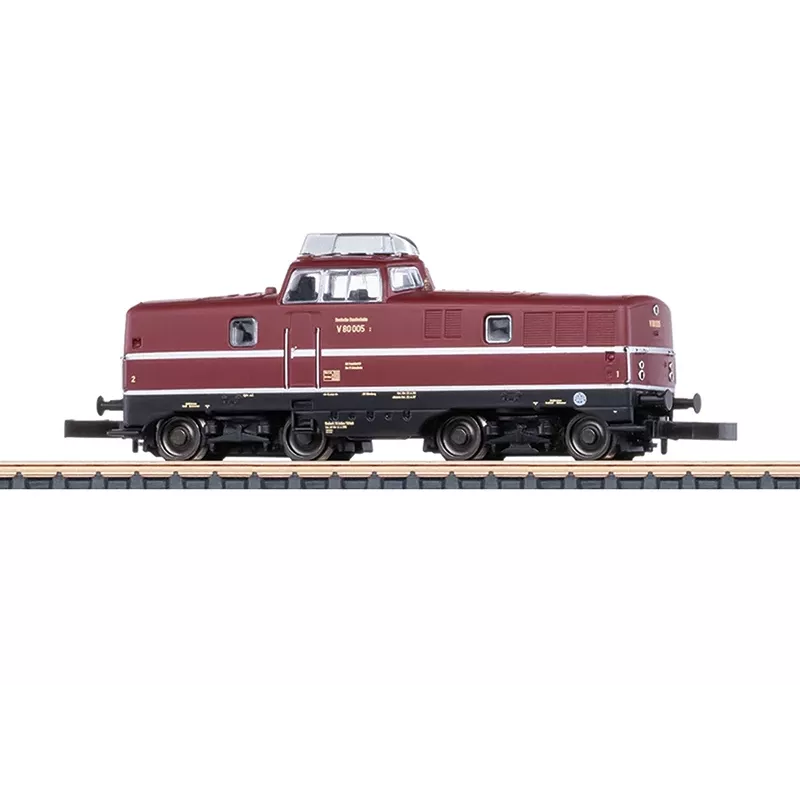 Märklin 088802 escala Z locomotiva diesel V 80 DB época III