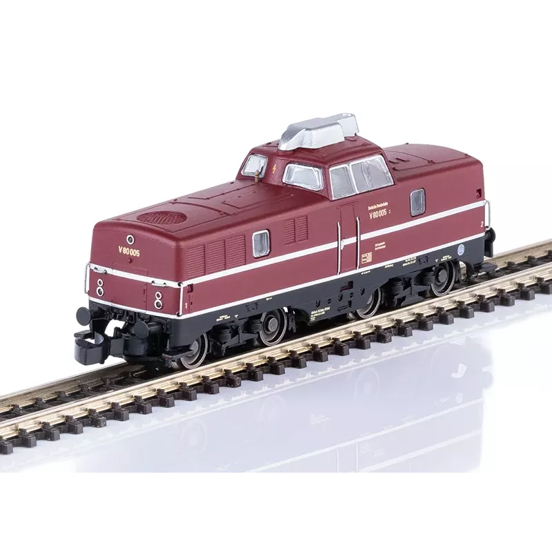 Märklin 088802 escala Z locomotiva diesel V 80 DB época III
