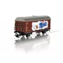Märklin 44252 H0 vagão de mercadorias coberto Gms 30, época III, DB, castanho