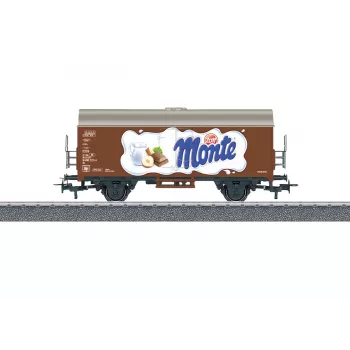 Märklin 44252 H0 vagão de mercadorias coberto Gms 30, época III, DB, castanho
