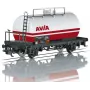 Märklin 44404 H0 carruagem frigorífica Gs 210, carruagem anual Märklin Magazin 2004, época V, branco/prateado, 139 mm