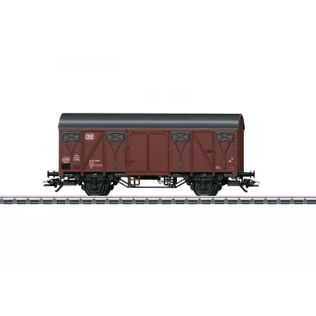 Märklin 44500 H0 vagão de mercadorias coberto com plataforma de travão, DB, época IV