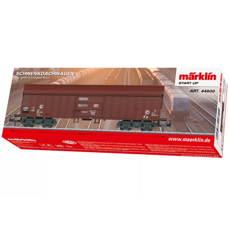 Märklin Start up 44600 H0 vagão de teto deslizante 'Teams 890' DB AG