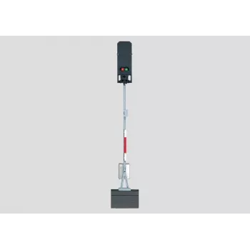Märklin 74391 H0 sinal de bloqueio luminoso com LED, compatível digital/analógico 074391