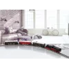 Märklin 81874 escala Z conjunto de início comboio de mercadorias a vapor - BR 89.0, época III, 3 vagões, via oval, analógico DC 081874