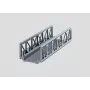 Märklin 074620 ponte de treliça para comboios em miniatura H0 (1:87), cinzento, via única, 360 mm