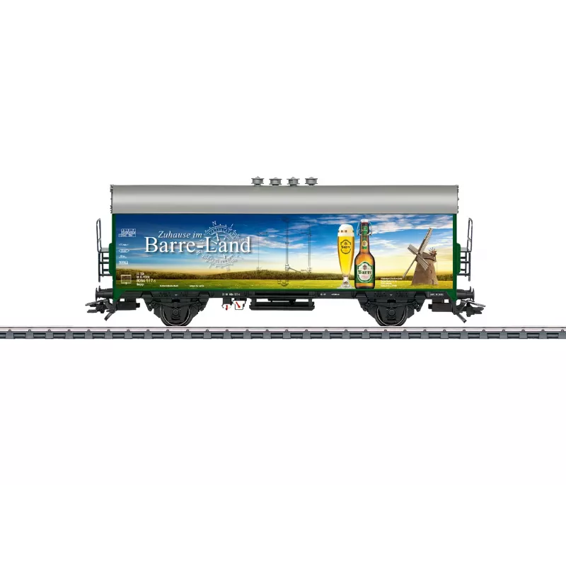 Märklin 45031 H0 carruagem frigorífica de cerveja 'Privatbrauerei Ernst Barre GmbH'