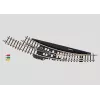 Märklin Z Escala Agulha Curva Eletromagnética Direita - Preto/Amarelo (8569)