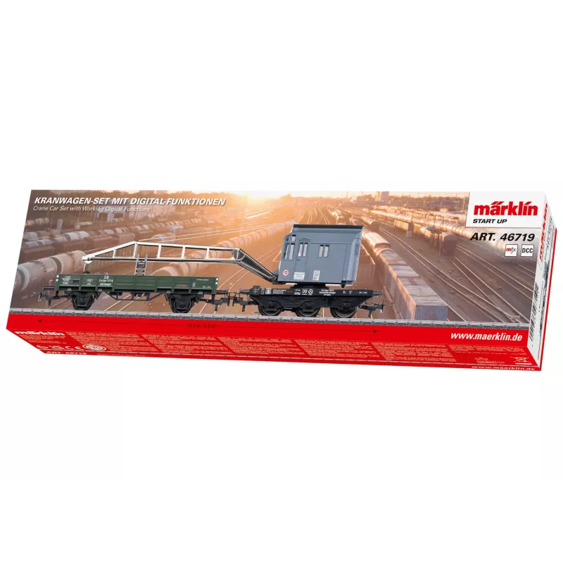 Märklin 46719 H0 Grua Ferroviária Digital DB