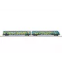 Märklin 87307 Z Conjunto de Carruagens de Dois Pisos Touristik 2 DB AG (1:220, 2 Carruagens)