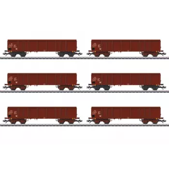 Märklin 046919 H0 Carruagem de Mercadorias Coberta Gms 30 Deutsche Bundesbahn Época III AC