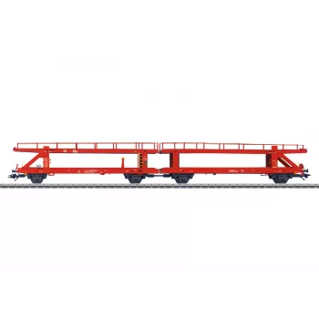 Märklin 47180 H0 Carruagem Dupla de Transporte de Automóveis Laaeks 553.1 DB AG
