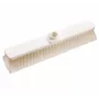 Haug Bürsten 88820 cabeça de vassoura, plástico branco, 40 cm de largura, ligação roscada