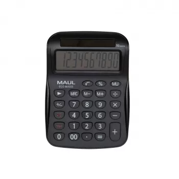 MAUL ECO MJ 555 calculadora de secretária branca 12 dígitos alimentação dupla 7263502