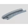 Märklin 07569 H0 segmento de rampa curvo para via C