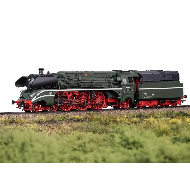 Märklin 39029 H0 locomotiva a vapor BR 18 314 alimentada a óleo da DR