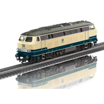 Märklin 39215 H0 locomotiva diesel série 218 DB azul-oceano mfx+ som e LED