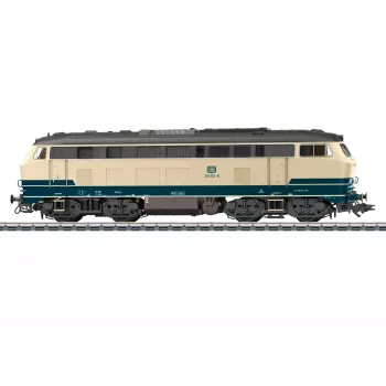 Märklin 39215 H0 locomotiva diesel série 218 DB azul-oceano mfx+ som e LED