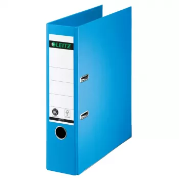 LEITZ 180° dossiê de arquivo A4 80 mm azul-claro cartão 1007-00-30