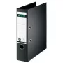 LEITZ dossiê de arquivo de alavanca em cartão, 180°, A4, 80 mm, preto 1007-00-95