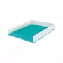 LEITZ WOW Duo Colour tabuleiro de correspondência A4 azul-gelo/branco 5361-10-51