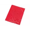 LEITZ WOW pasta de documentos com elástico A4, cartão revestido a PP, vermelho, elásticos nos cantos, 3 abas interiores, capacidade de 150 folhas 3982-00-26